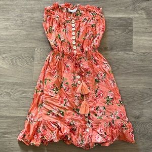 Tiare Hawaii floral tube top dress